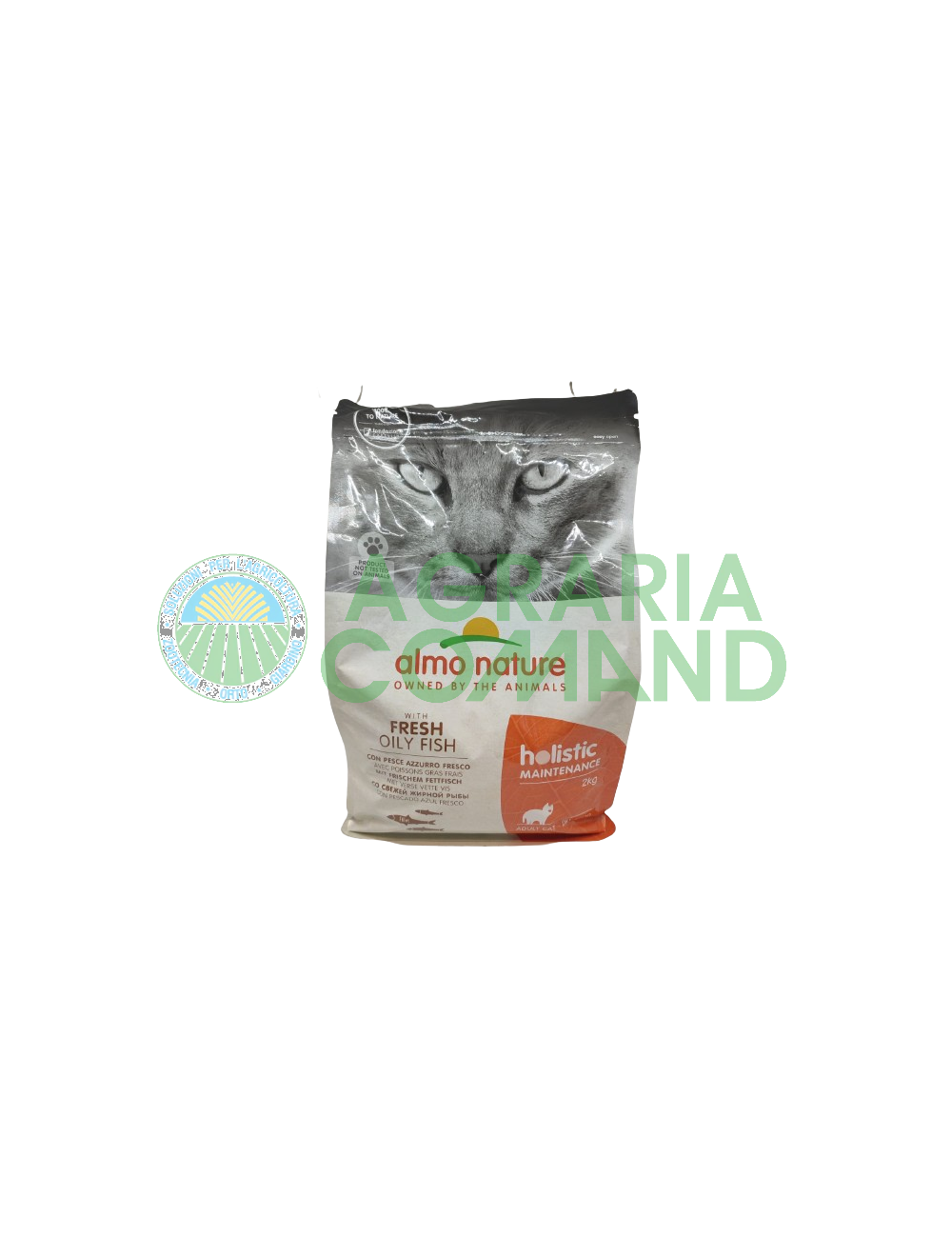 Crocchette 2 kg Almo pesce azzurro