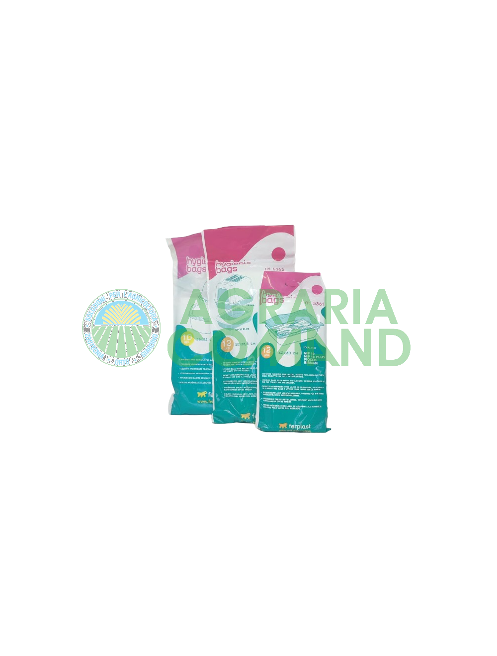 Sacchetti igienici lettiera e box per gatto Ferplast Sacchetti igienici lettiera e box per gatto Ferplast