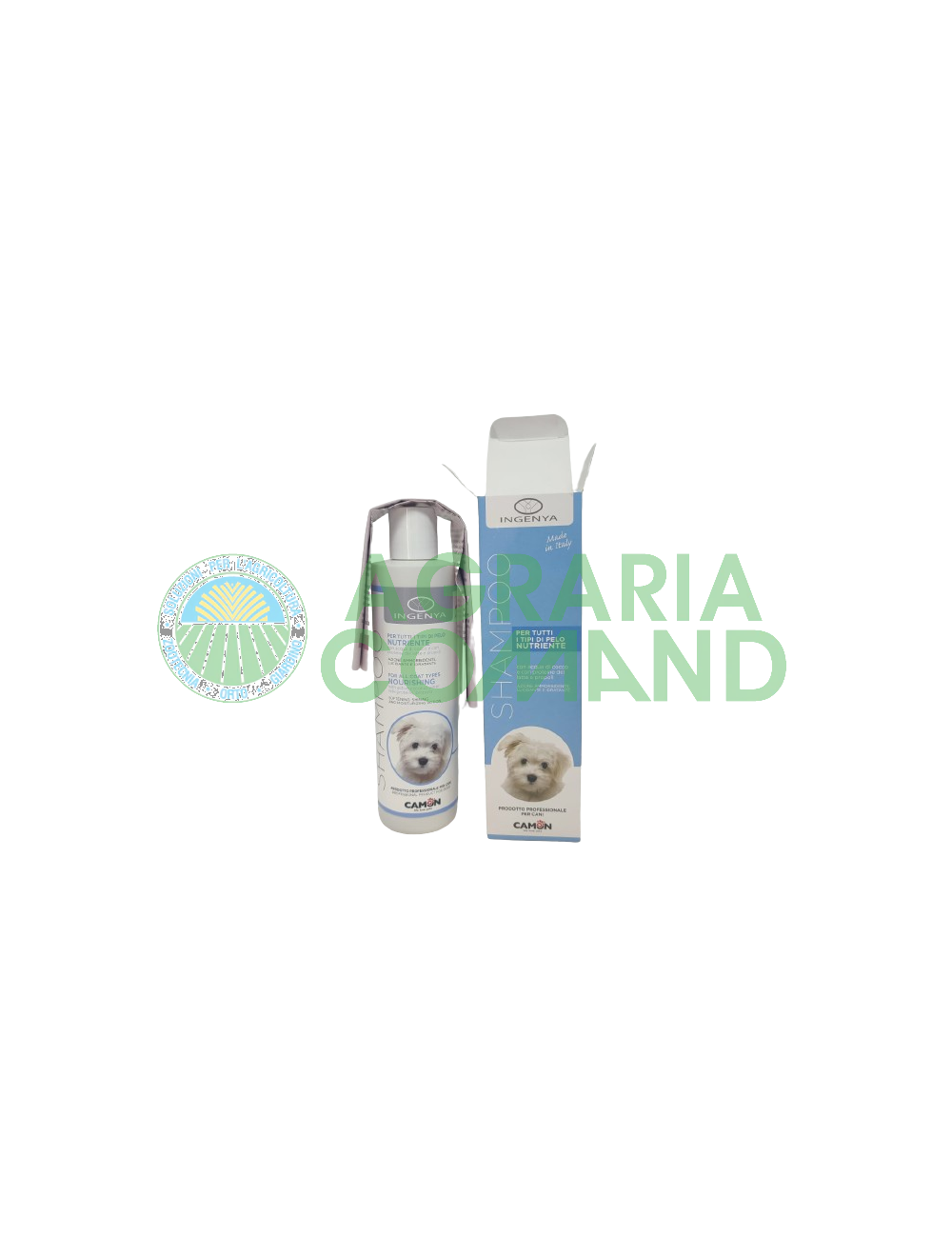 SHAMPO ingenya cane per tutti i tipi di pelo 250 ml