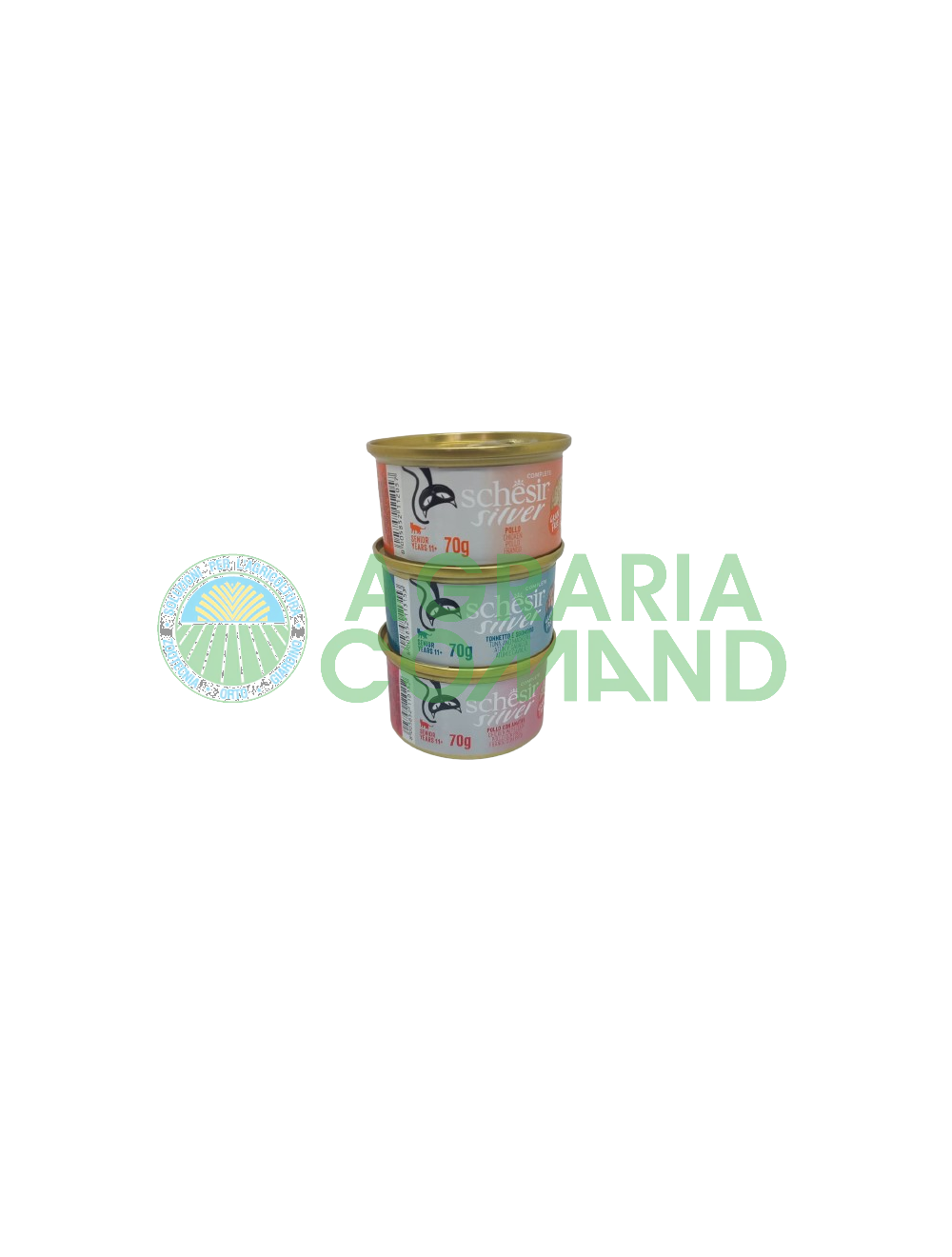 Schesir complete silver gatto senior