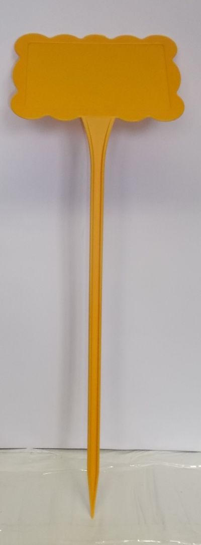 1000 Etichette Porta Piante In Plastica Gialle + Penna - Impermeabili E Riutilizzabili Per Orto E Giardino (10x2 Cm)