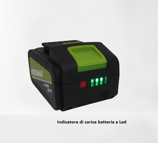 Batteria con indicatori di carica