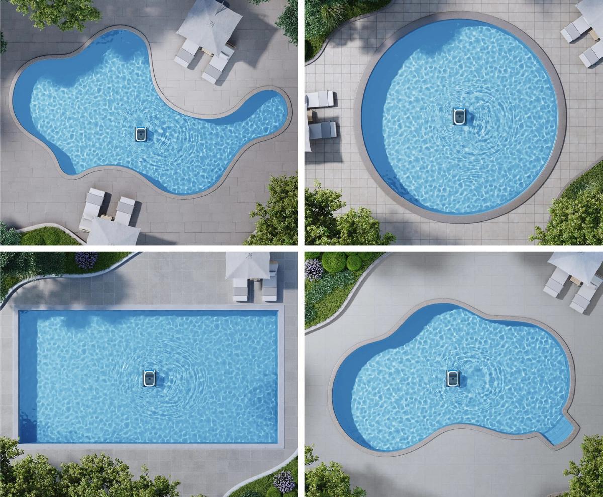 forme piscine pulite